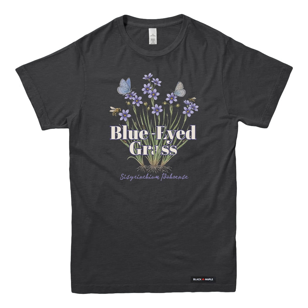 Blue-Eyed Grass Wildflower T-shirt