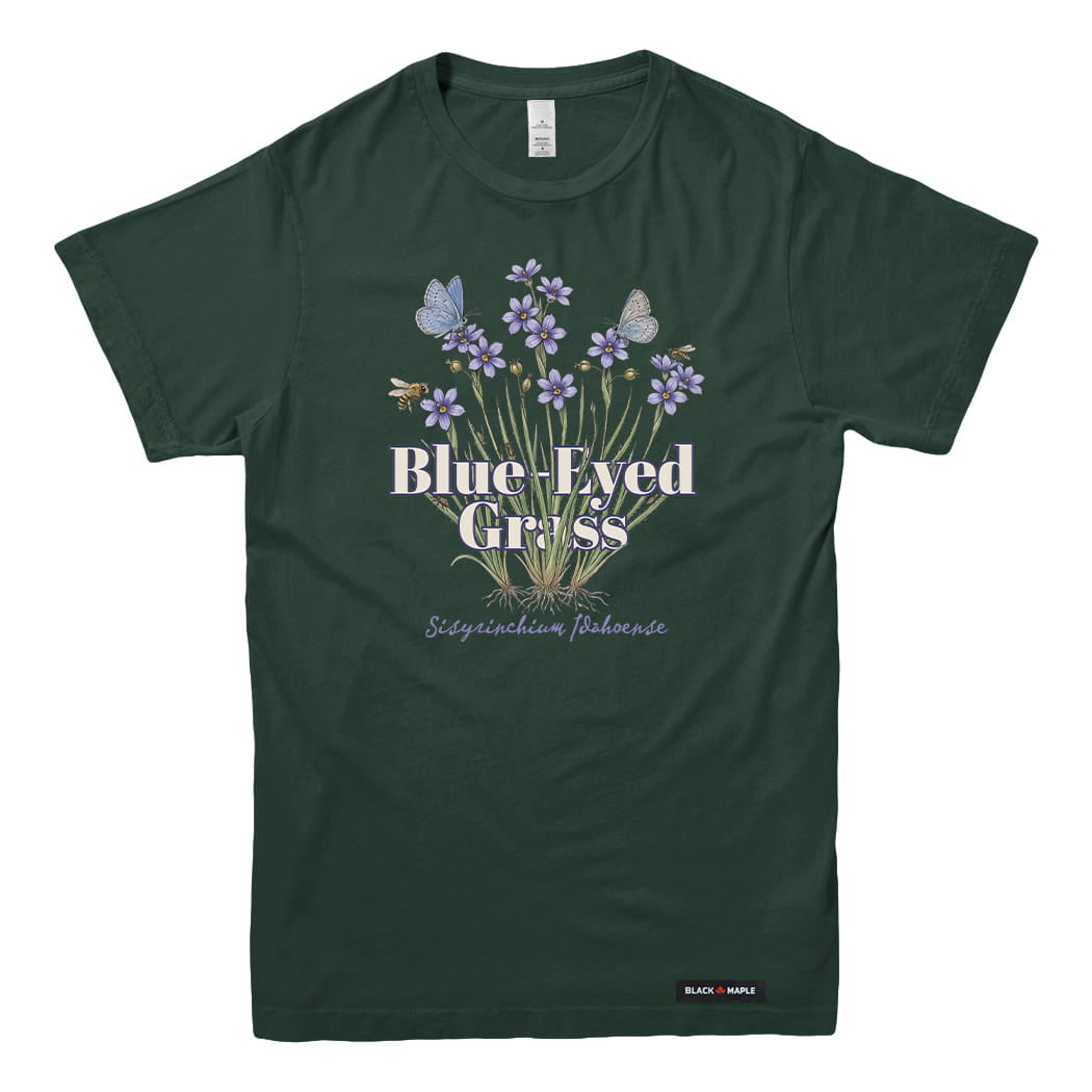 Blue-Eyed Grass Wildflower T-shirt