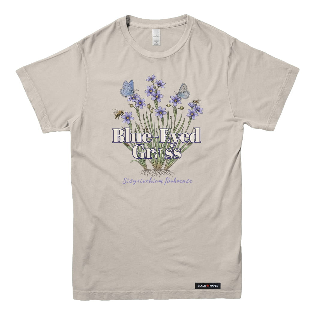 Blue-Eyed Grass Wildflower T-shirt
