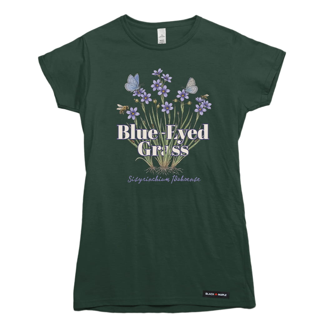 Blue-Eyed Grass Wildflower T-shirt