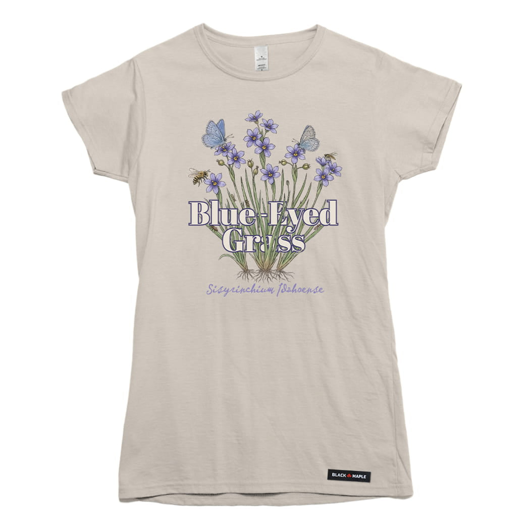 Blue-Eyed Grass Wildflower T-shirt