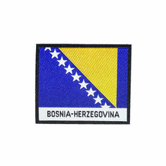Bosnia Herzegovina Flag Iron On Patch