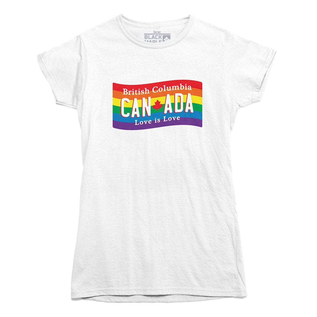 British Columbia Love is Love T-shirt