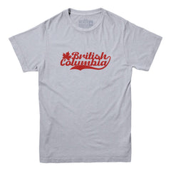 British Columbia Retro Baseball Logo T-shirt