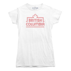 British Columbia Retro Stripe T-shirt