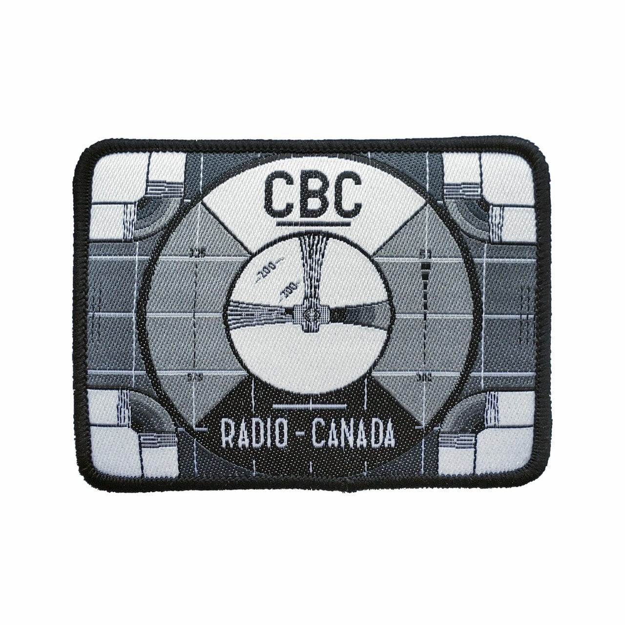 CBC Radio Canada Test Pattern Iron on Patch