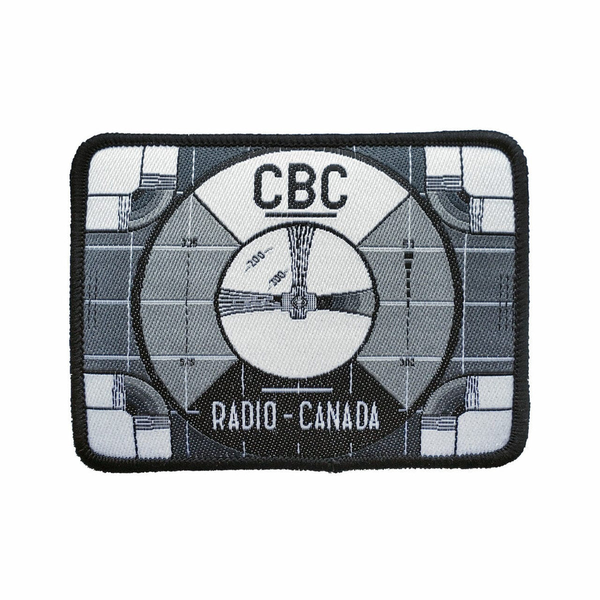 CBC Radio Canada Test Pattern Iron on Patch
