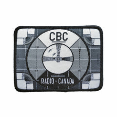 CBC Radio Canada Test Pattern Iron on Patch