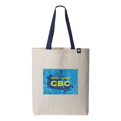 CBC 1958 Distressed Map Logo Canvas Tote