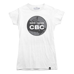 CBC 1958 Vintage Round Map Logo T-shirt