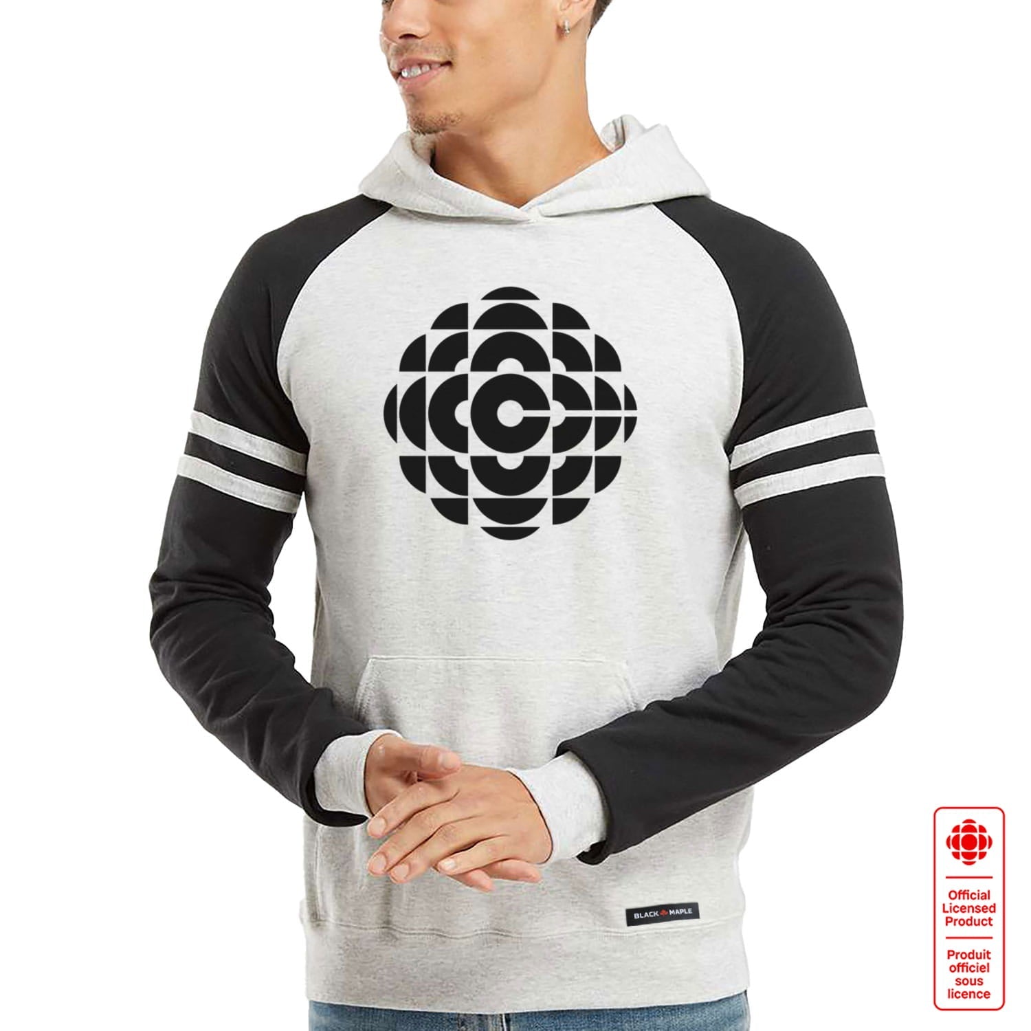 CBC 1974 Black Logo Varsity Hooded Sweatshirt