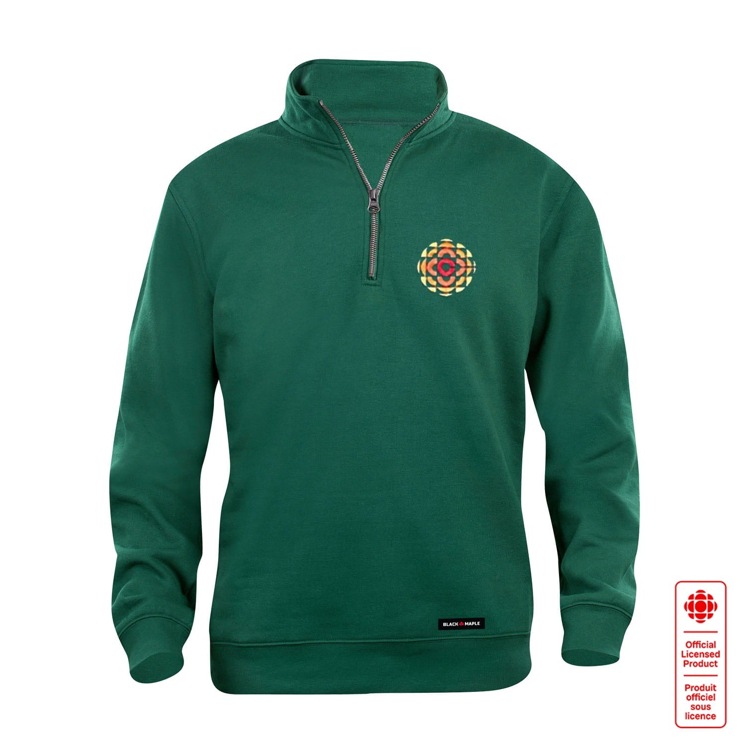 CBC 1974 Logo Embroidered 1/4 Zip Sweatshirt