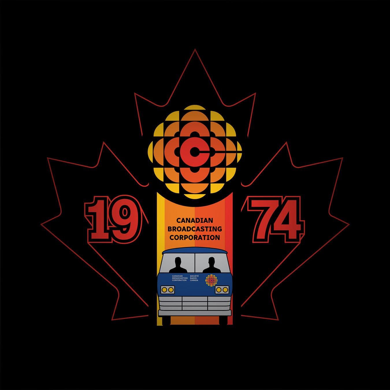 CBC 1974 Reporter Van Sweatshirt and Hoodie