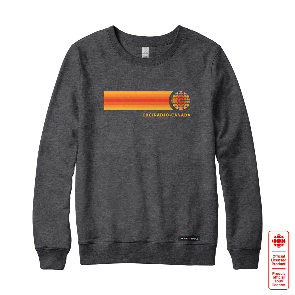 CBC 74 Retro Stripe Sweatshirt and Hoodie
