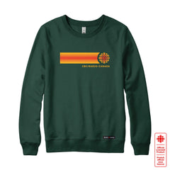CBC 74 Retro Stripe Sweatshirt and Hoodie