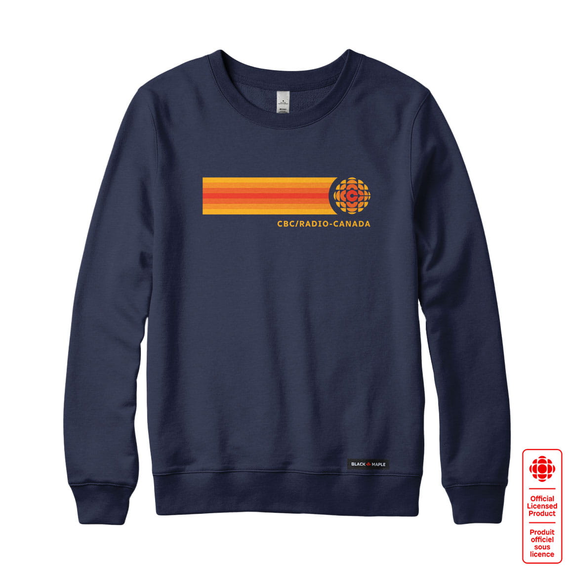 CBC 74 Retro Stripe Sweatshirt and Hoodie