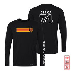 CBC 74 Retro Stripe Long Sleeve Tshirt