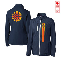 CBC 1974 Retro Stripe Soft Shell Jacket