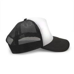 CBC 86 Gem Black Logo Retro Foam Trucker Hat