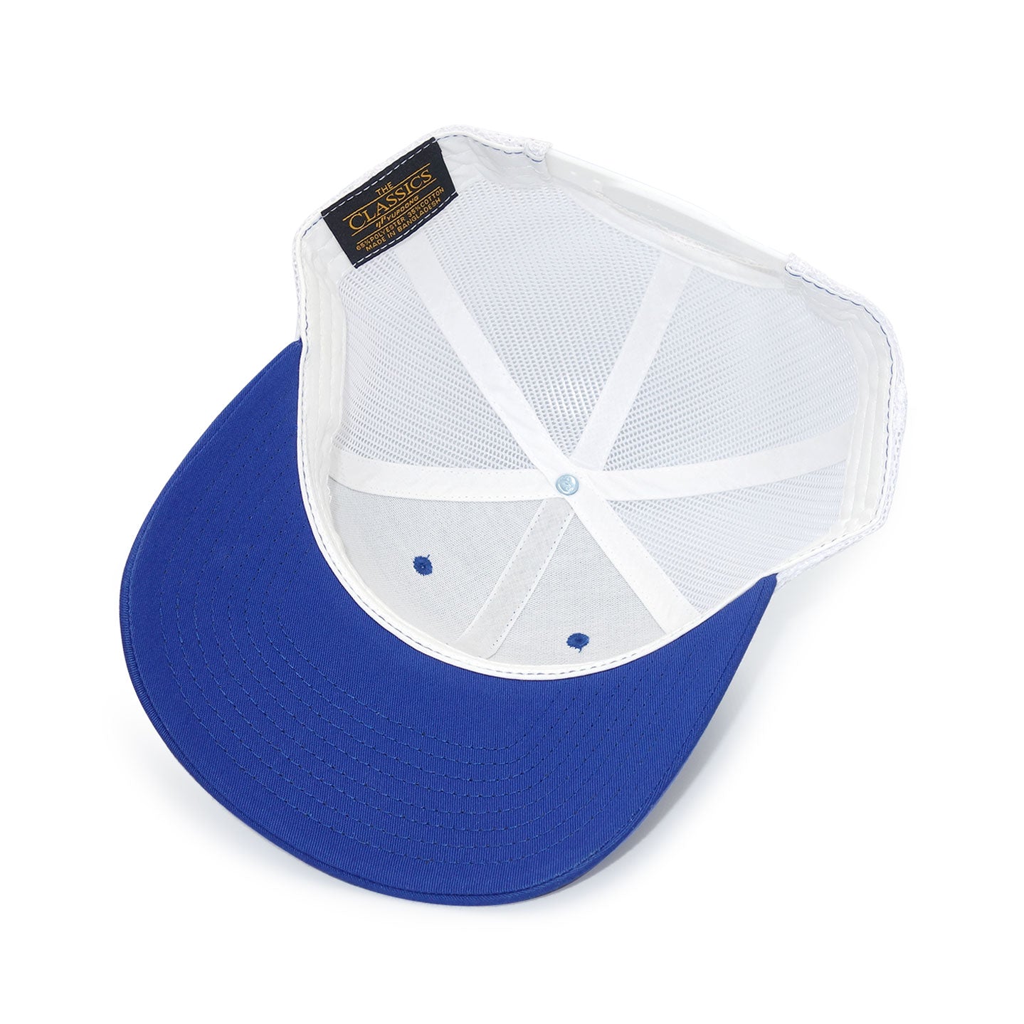 CBC Blue Gem Logo Royal Blue and White Trucker Cap