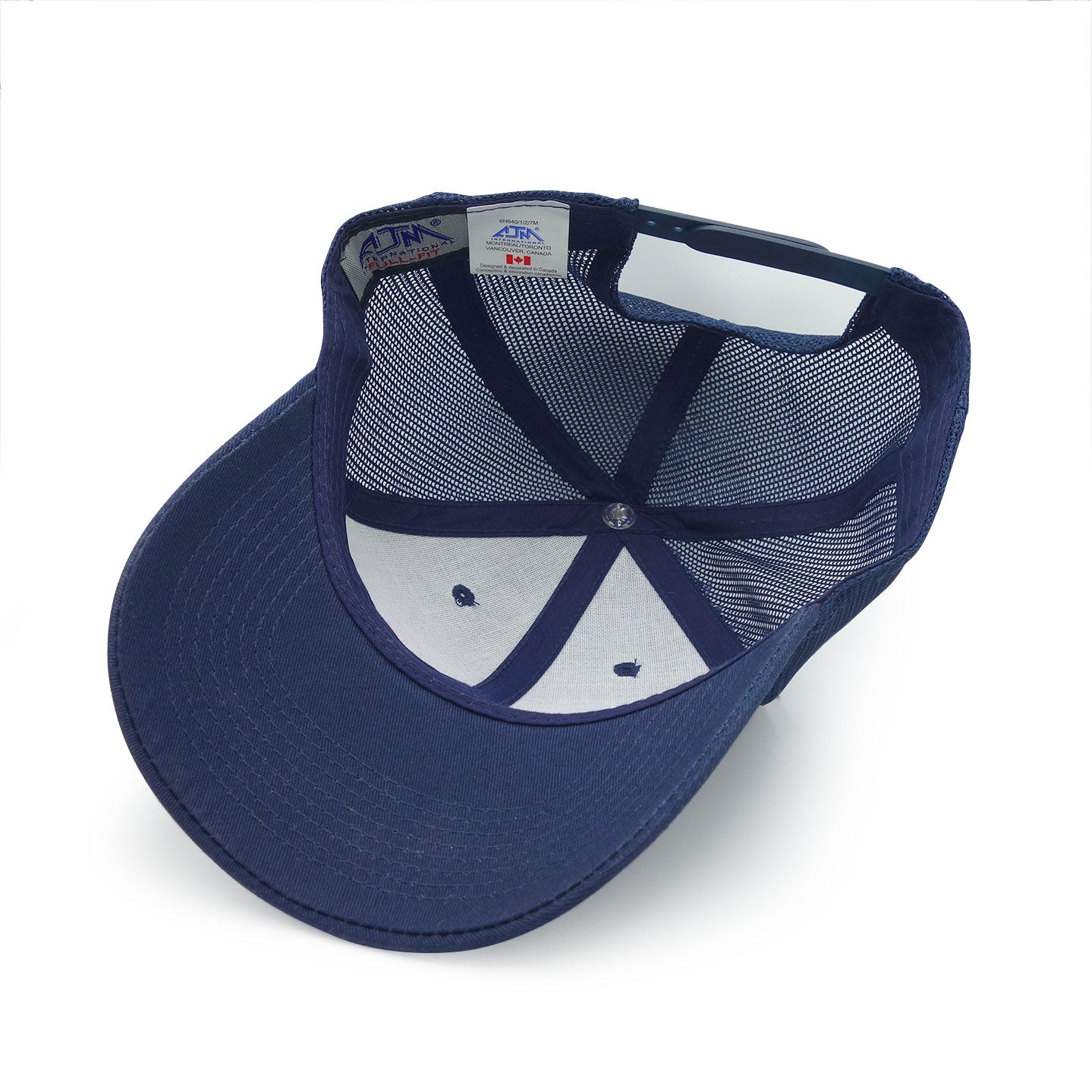 CBC Lightning Bolt Logo Navy Trucker Mesh Cap