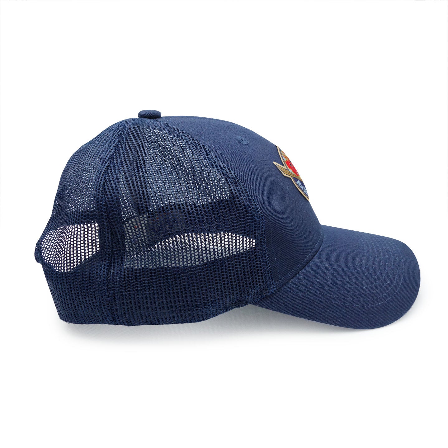 CBC Lightning Bolt Logo Navy Trucker Mesh Cap