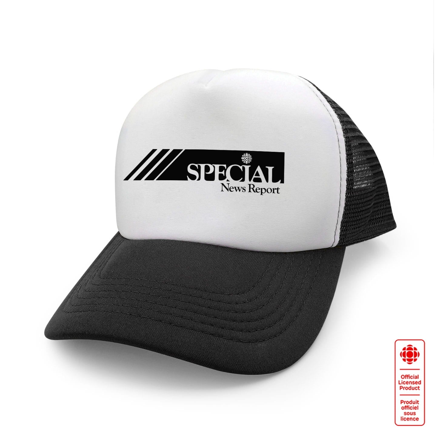 CBC Special News Report Retro Foam Trucker Cap
