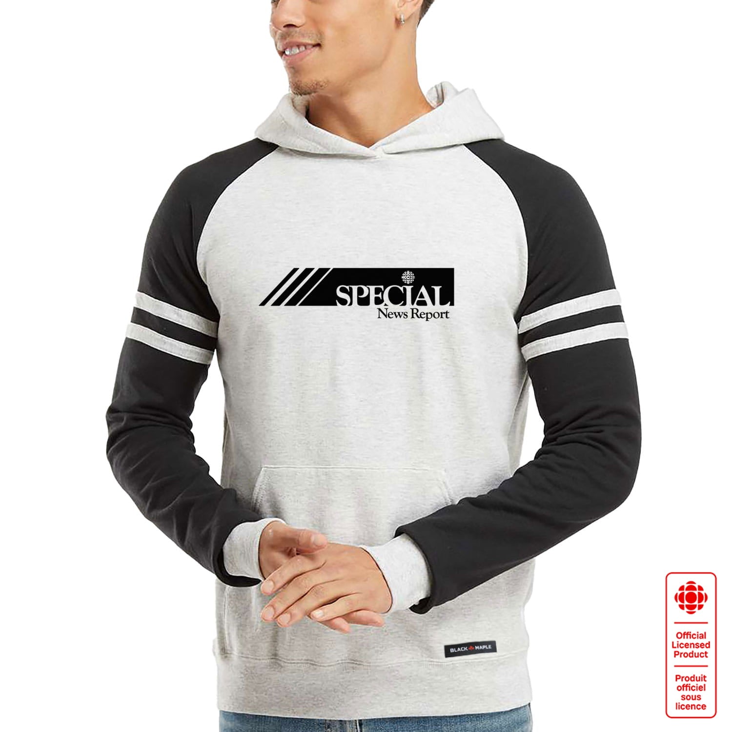 CBC Special News Report Varsity Hooded Sweatshirt