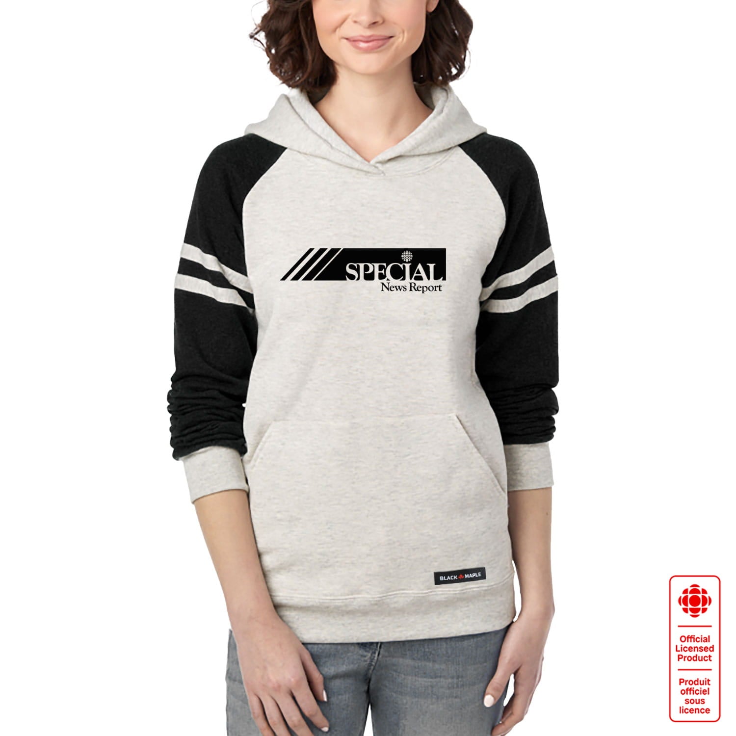 CBC Special News Report Varsity Hooded Sweatshirt