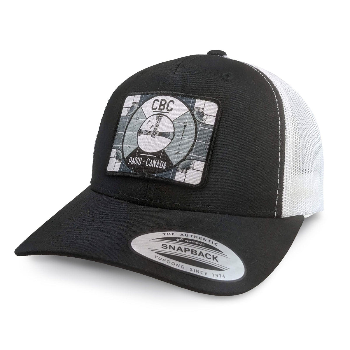CBC Test Pattern Curved Brim Trucker Cap