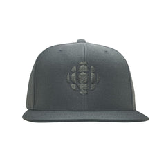 CBC Gem Logo Tone on Tone Charcoal Snapback Cap