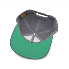 CBC Gem Logo Tone on Tone Charcoal Snapback Cap