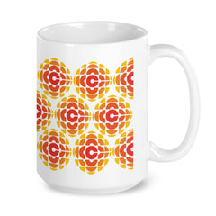 CBC 1974-86 Retro Gem Pattern Mug