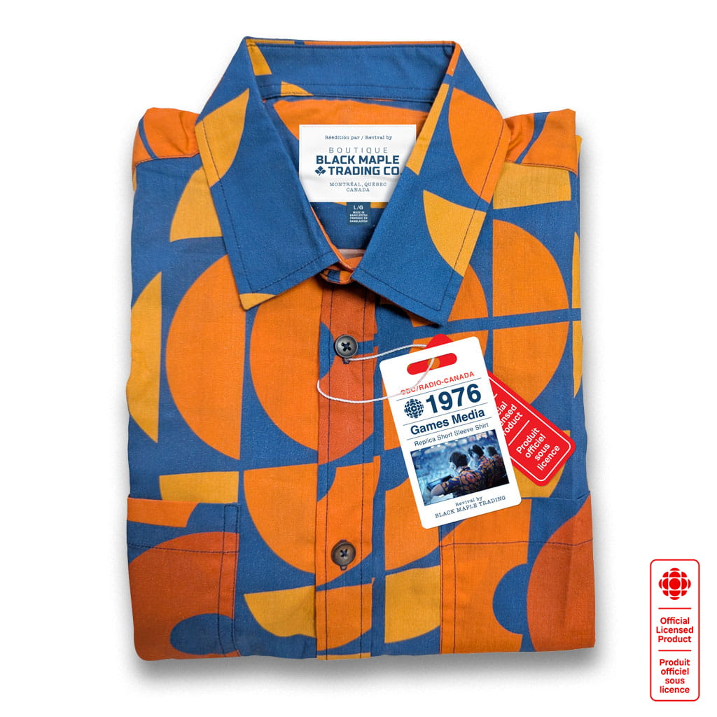 CBC 1976 Games Media Vintage Inspired Classic Fit Short Sleeve Shirt – Special Edition