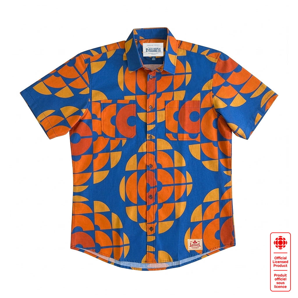 CBC 1976 Games Media Vintage Inspired Classic Fit Short Sleeve Shirt – Special Edition