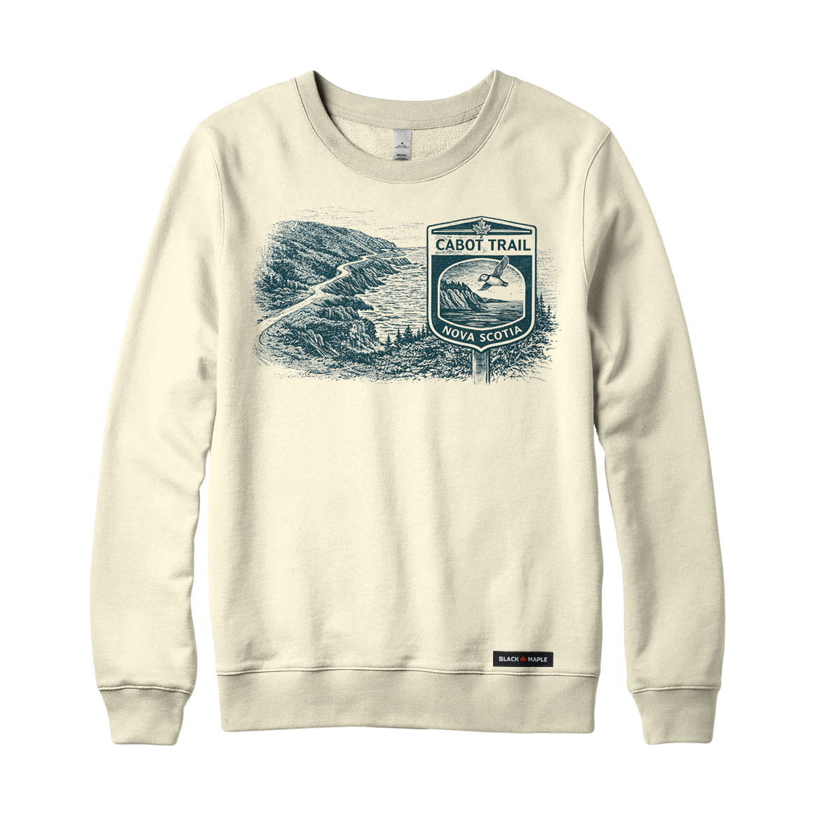 Cabot Trail Highway Nova Scotia Road Trip Sweatshirt or Hoodie
