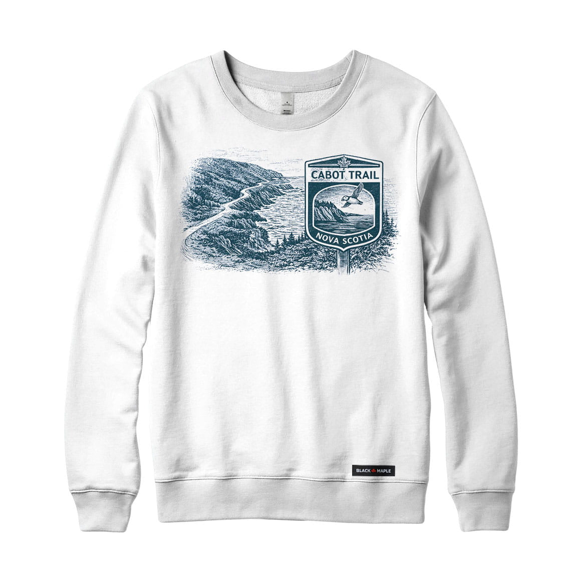 Cabot Trail Highway Nova Scotia Road Trip Sweatshirt or Hoodie