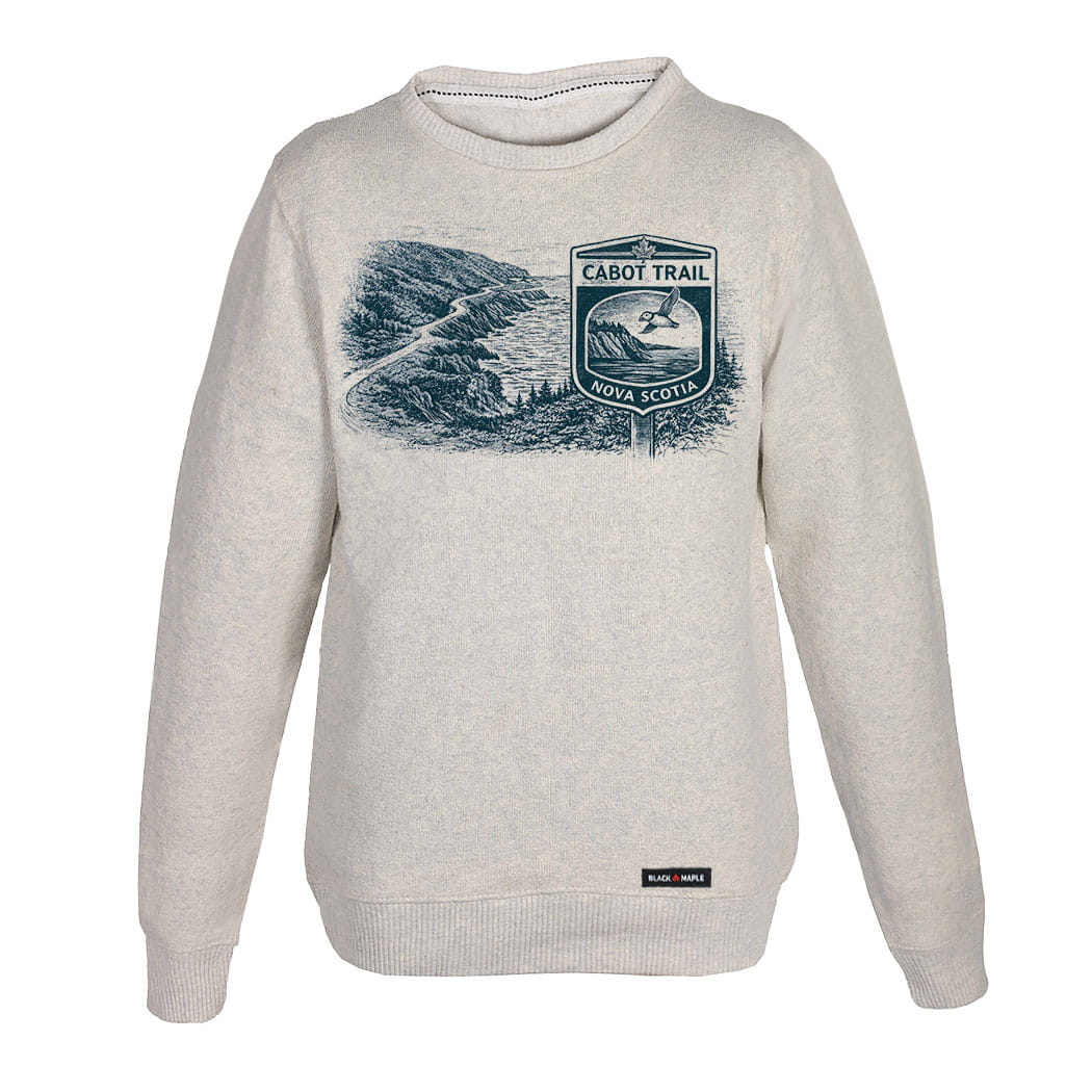 Cabot Trail Highway Nova Scotia Road Trip Nantucket Sweatshirt or Hoodie