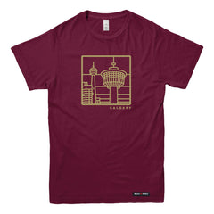 Calgary Stained Glass Landmark T-shirt