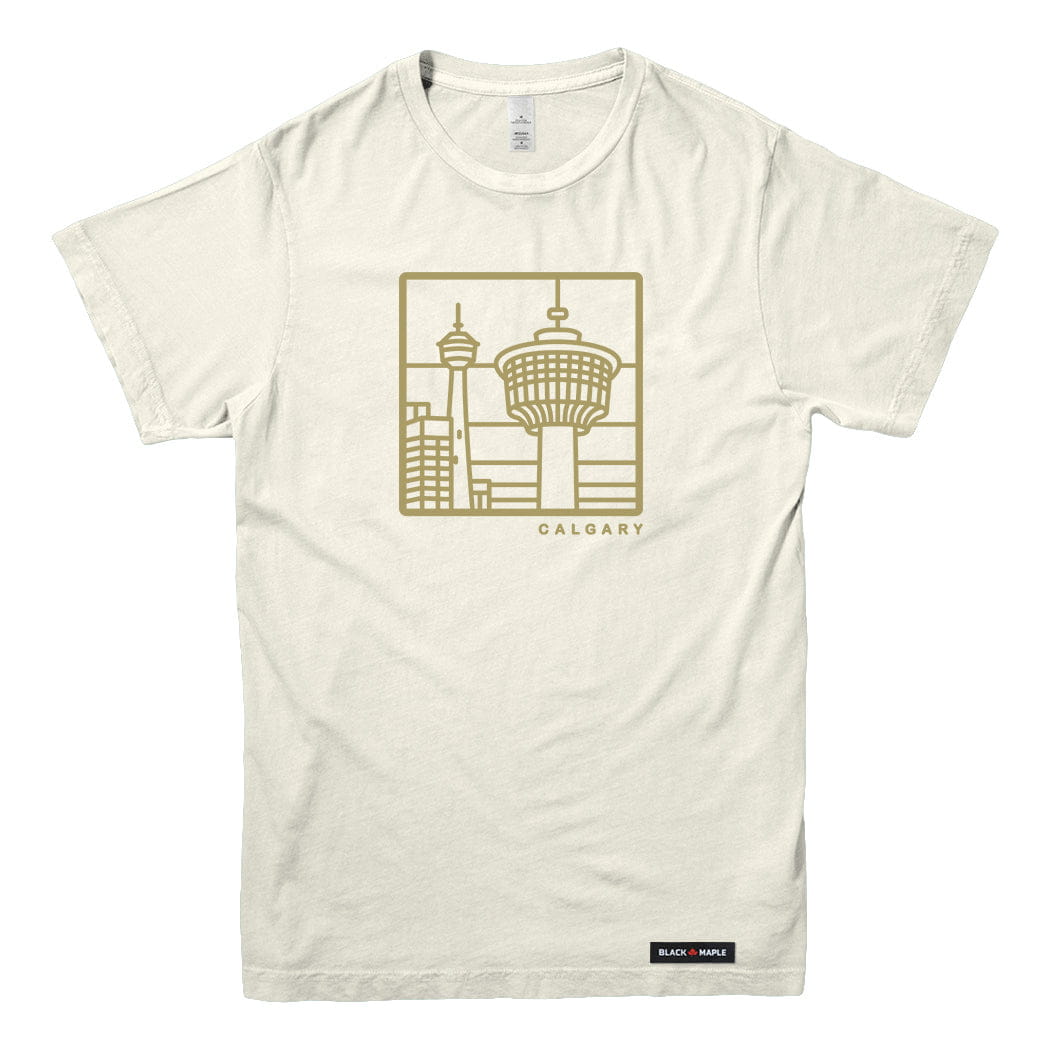 Calgary Stained Glass Landmark T-shirt