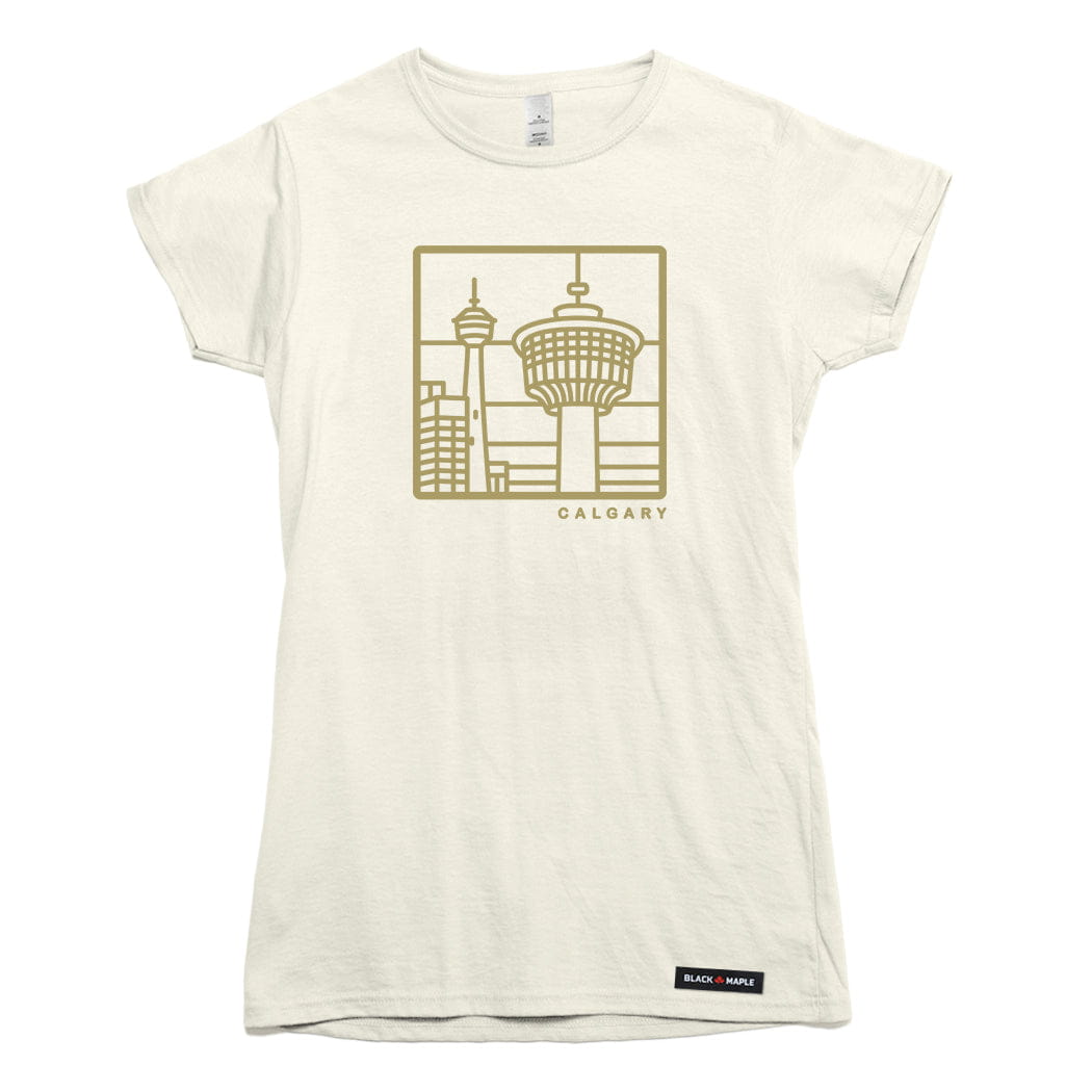 Calgary Stained Glass Landmark T-shirt