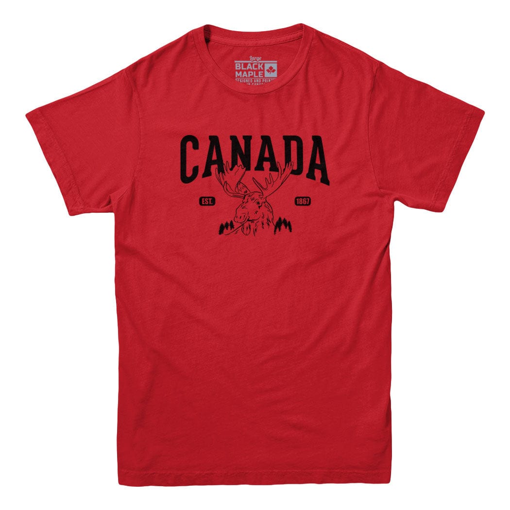 Canada Moose Est 1867 T-shirt