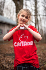 Canada Day Retro Design T-shirt