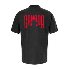 Canada Leaf Retro Design Polo Shirt