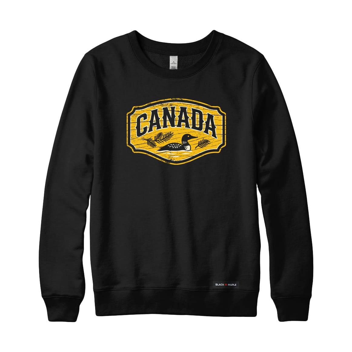 Canada Loon Lake Sign Sweatshirt or Hoodie