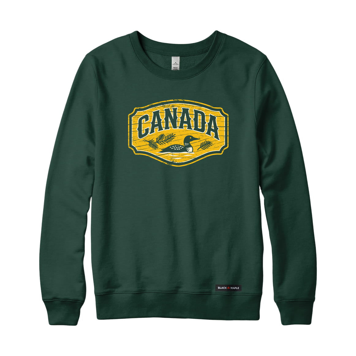 Canada Loon Lake Sign Sweatshirt or Hoodie