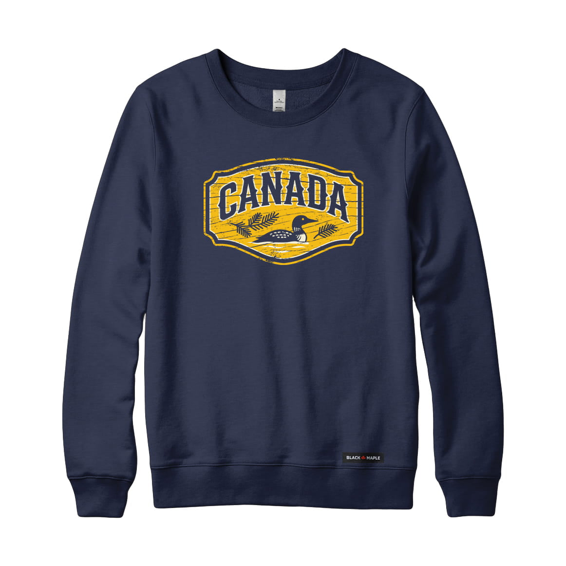 Canada Loon Lake Sign Sweatshirt or Hoodie