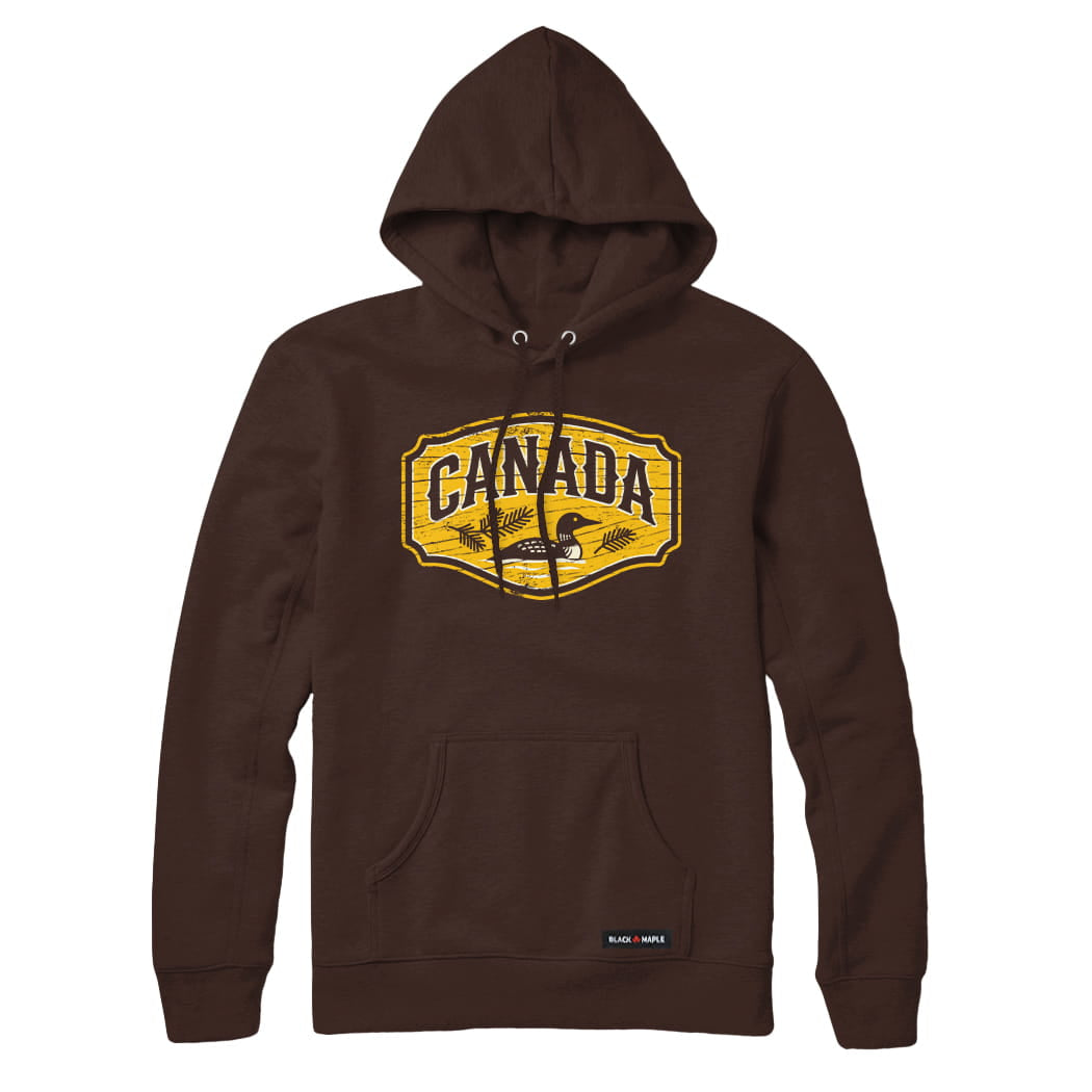 Canada Loon Lake Sign Sweatshirt or Hoodie