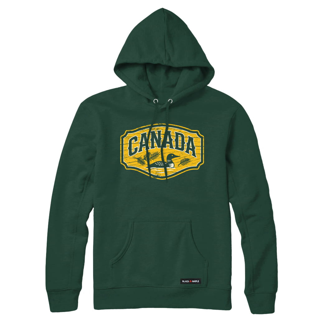 Canada Loon Lake Sign Sweatshirt or Hoodie