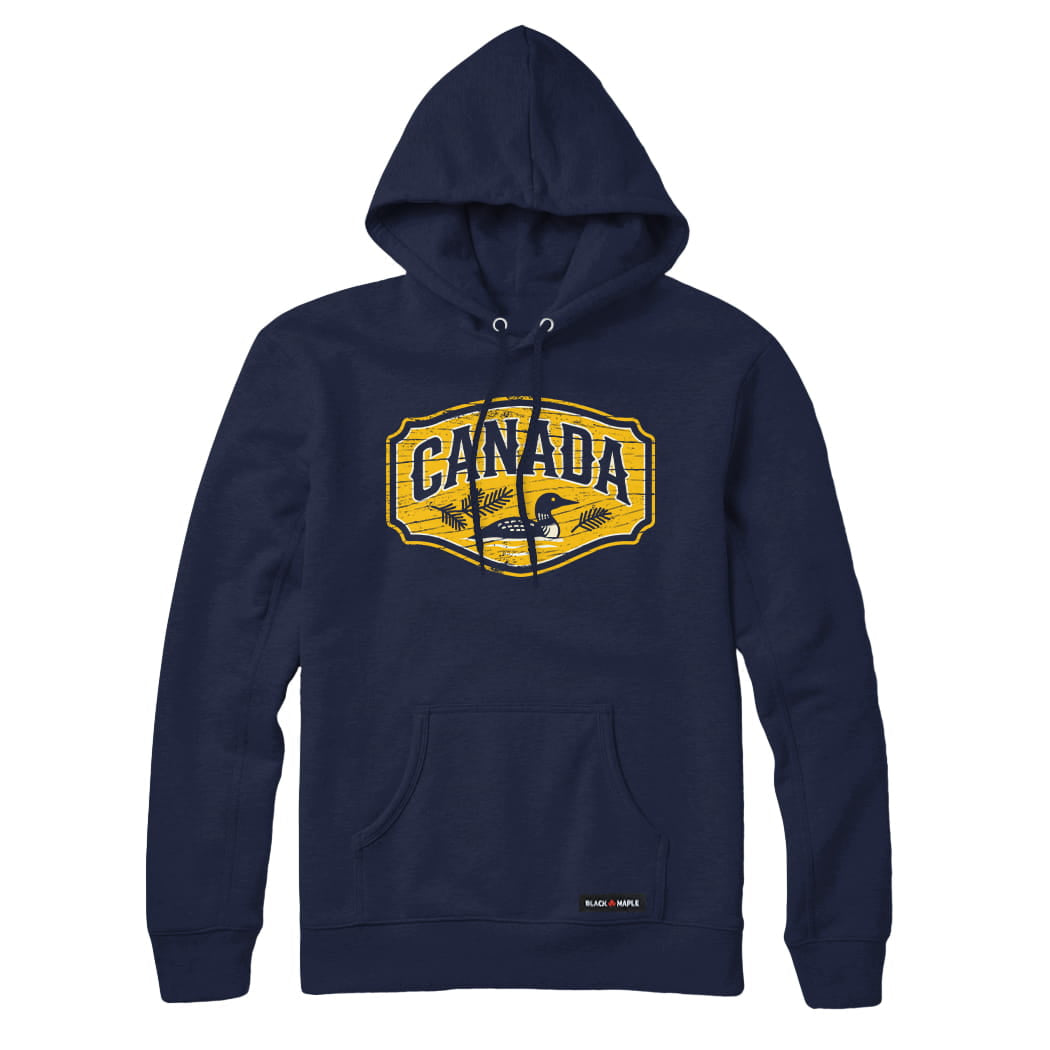 Canada Loon Lake Sign Sweatshirt or Hoodie